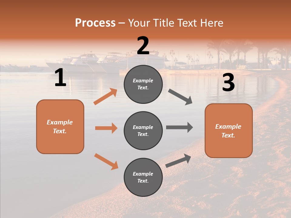 Tranquil Pier Seascape PowerPoint Template