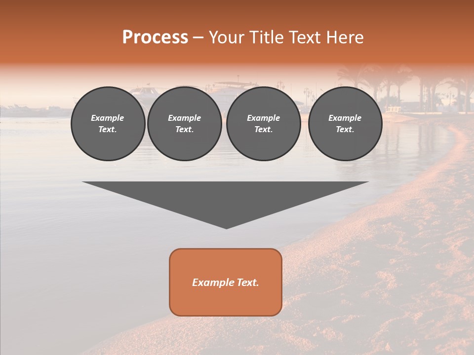 Tranquil Pier Seascape PowerPoint Template