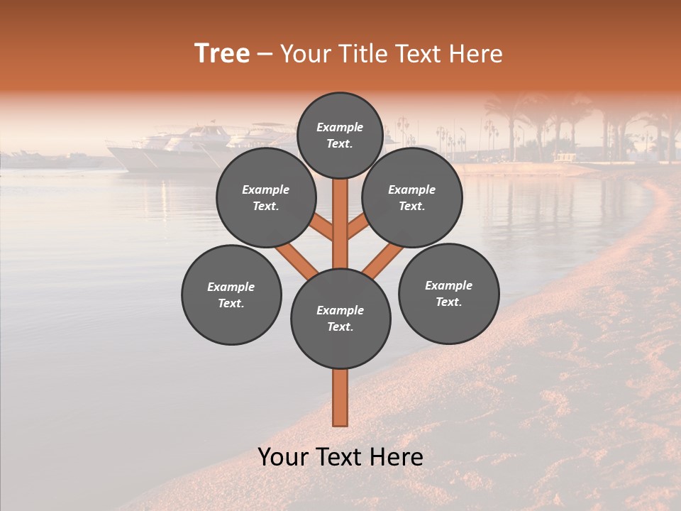 Tranquil Pier Seascape PowerPoint Template