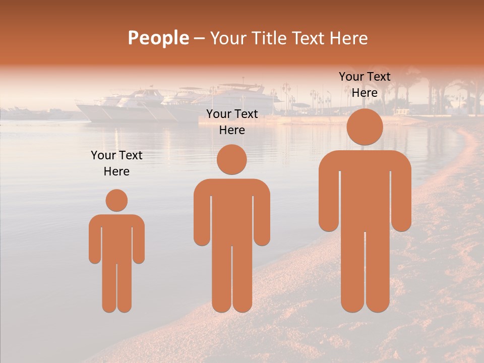 Tranquil Pier Seascape PowerPoint Template