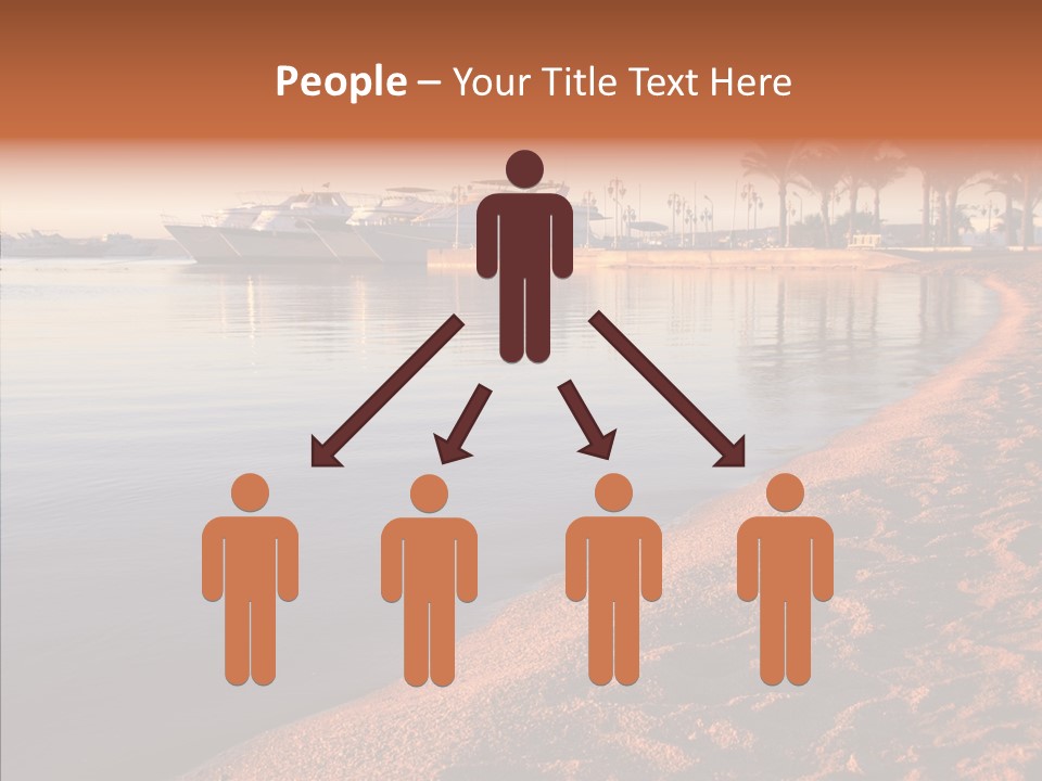 Tranquil Pier Seascape PowerPoint Template