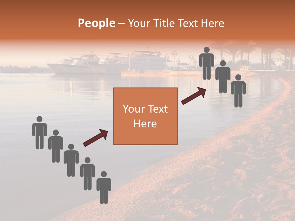 Tranquil Pier Seascape PowerPoint Template