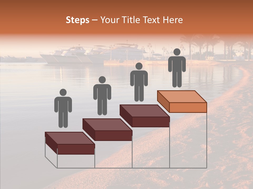 Tranquil Pier Seascape PowerPoint Template