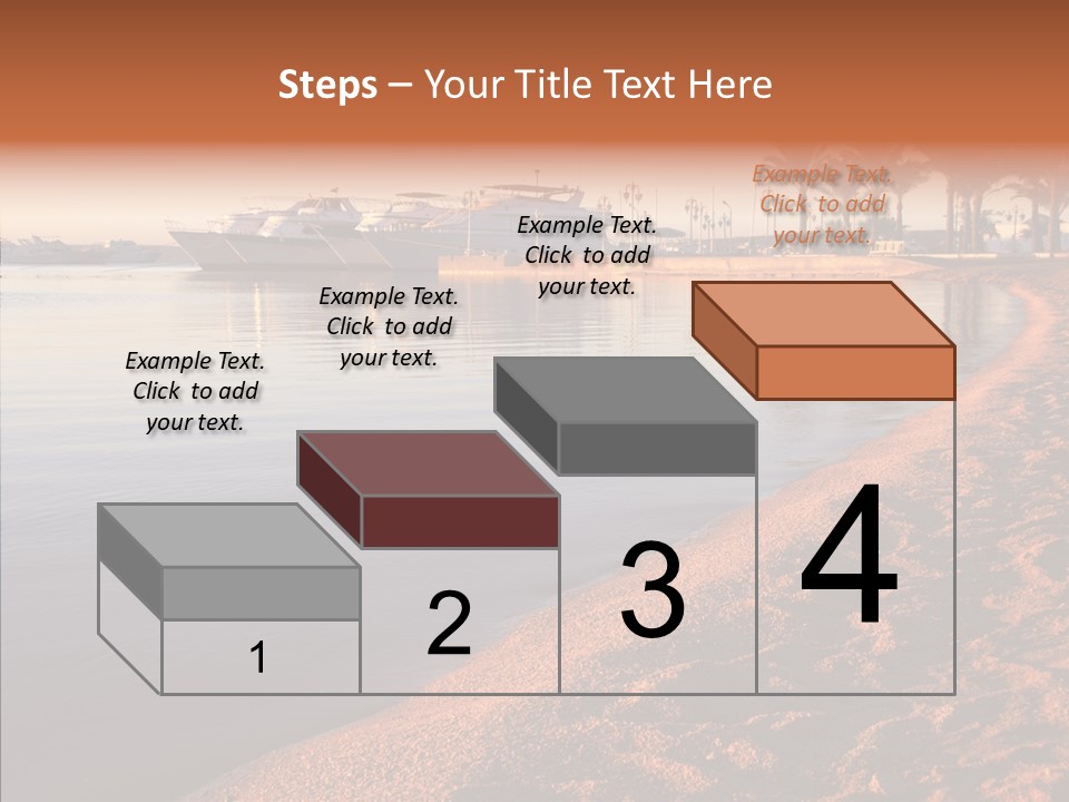 Tranquil Pier Seascape PowerPoint Template
