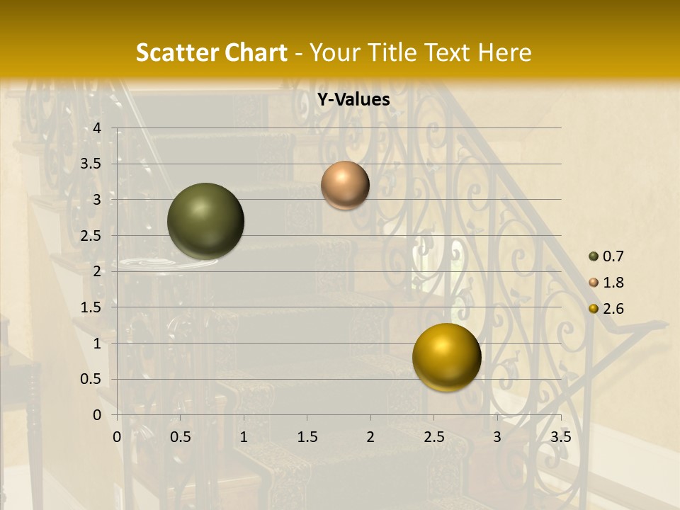 Home Staircase Decorative PowerPoint Template