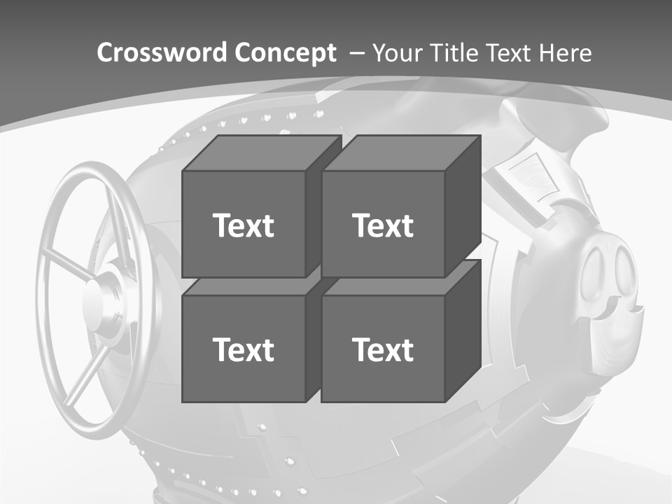 Finance Money Toy PowerPoint Template
