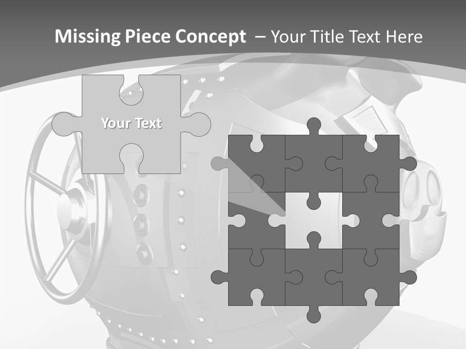 Finance Money Toy PowerPoint Template