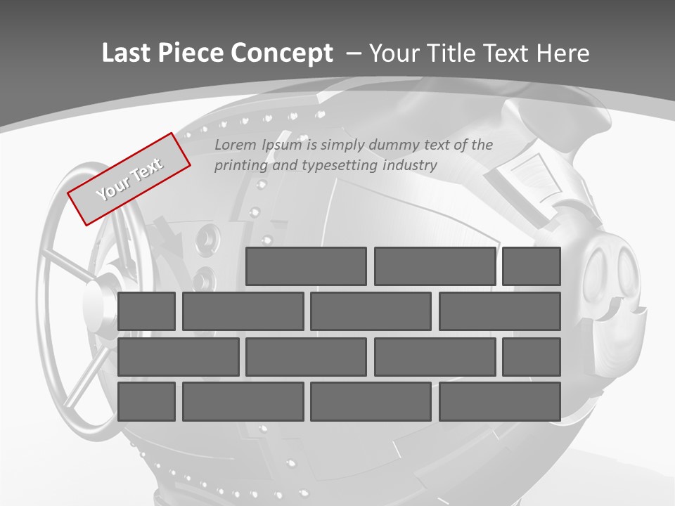 Finance Money Toy PowerPoint Template