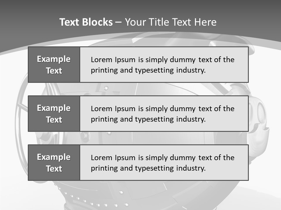Finance Money Toy PowerPoint Template