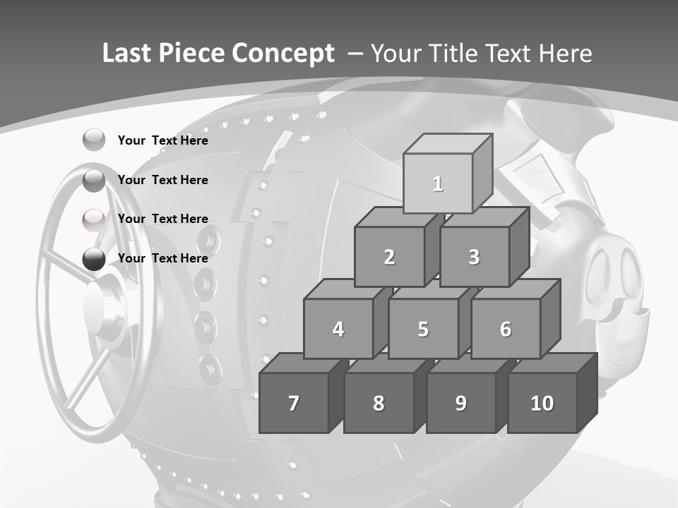 Finance Money Toy PowerPoint Template