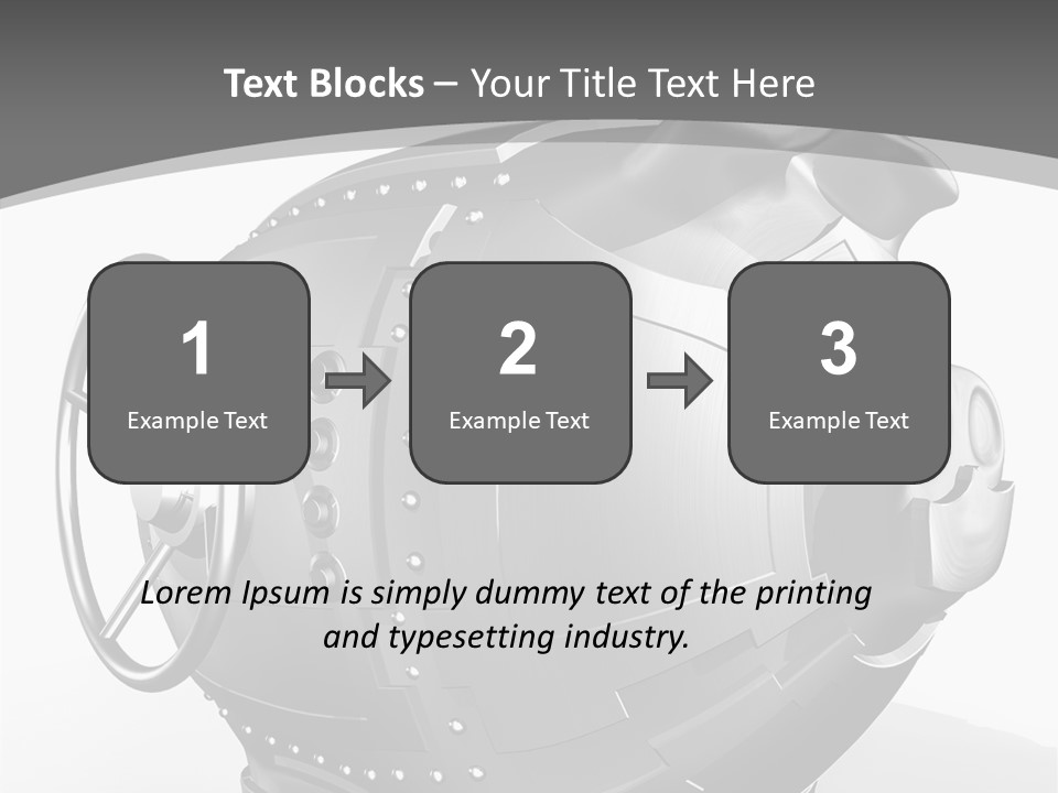 Finance Money Toy PowerPoint Template