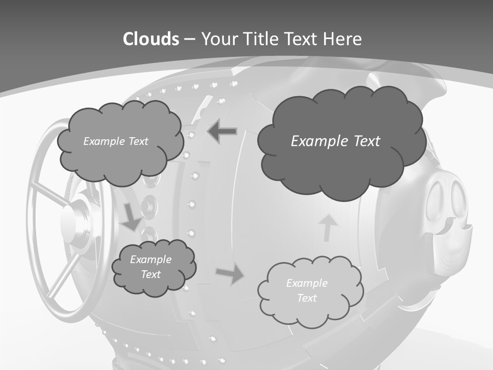 Finance Money Toy PowerPoint Template
