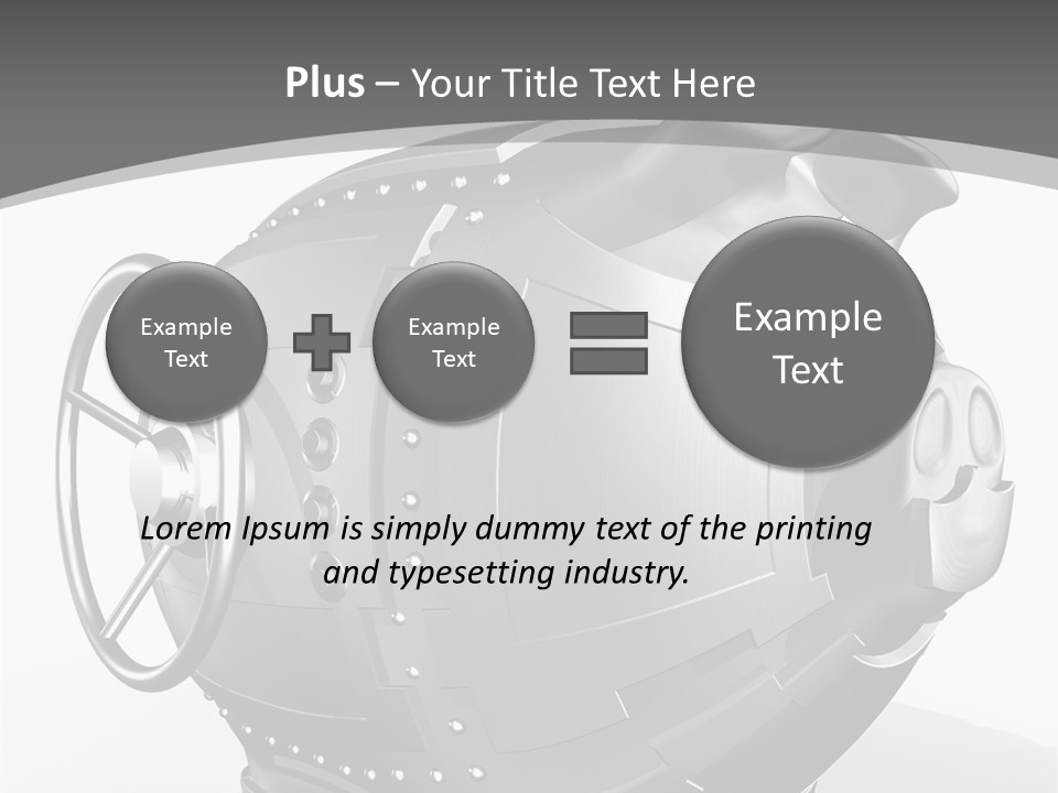 Finance Money Toy PowerPoint Template