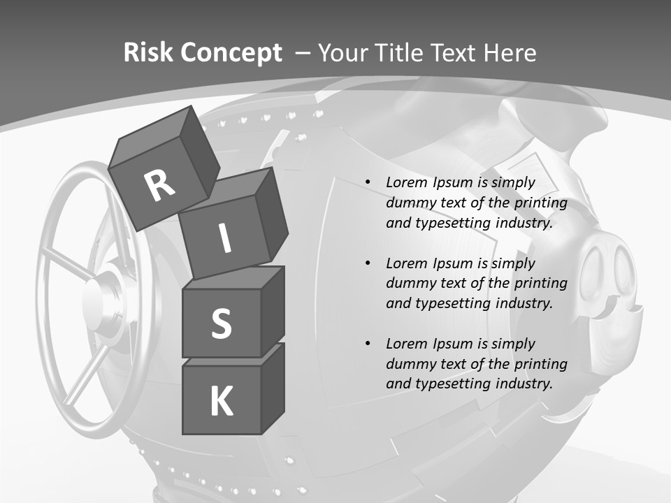 Finance Money Toy PowerPoint Template