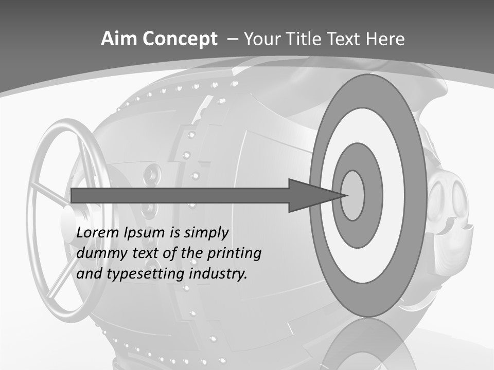 Finance Money Toy PowerPoint Template