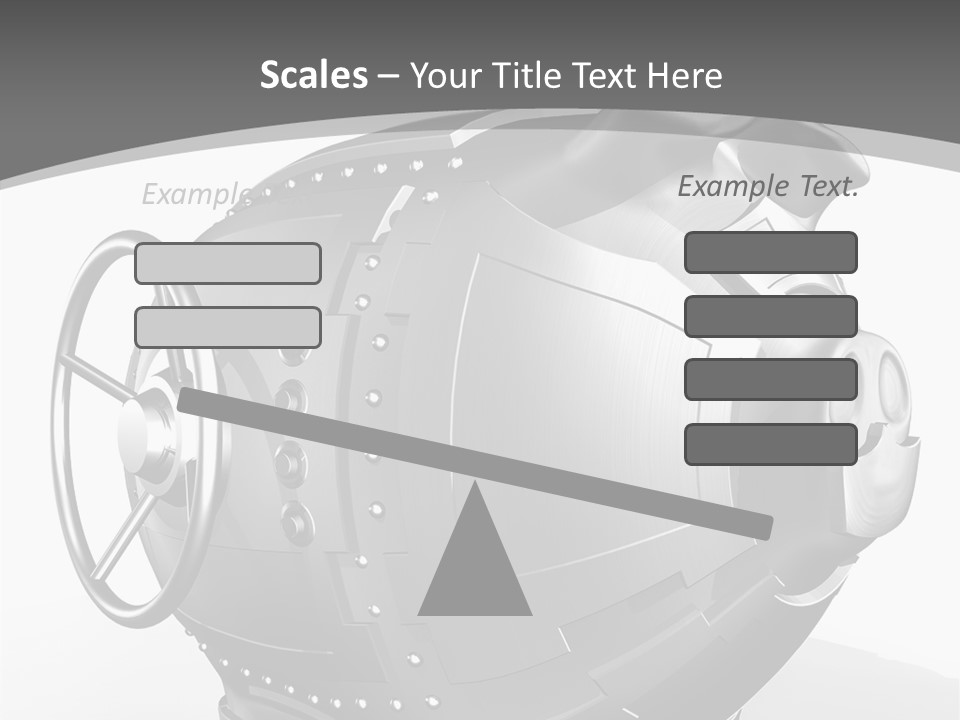 Finance Money Toy PowerPoint Template