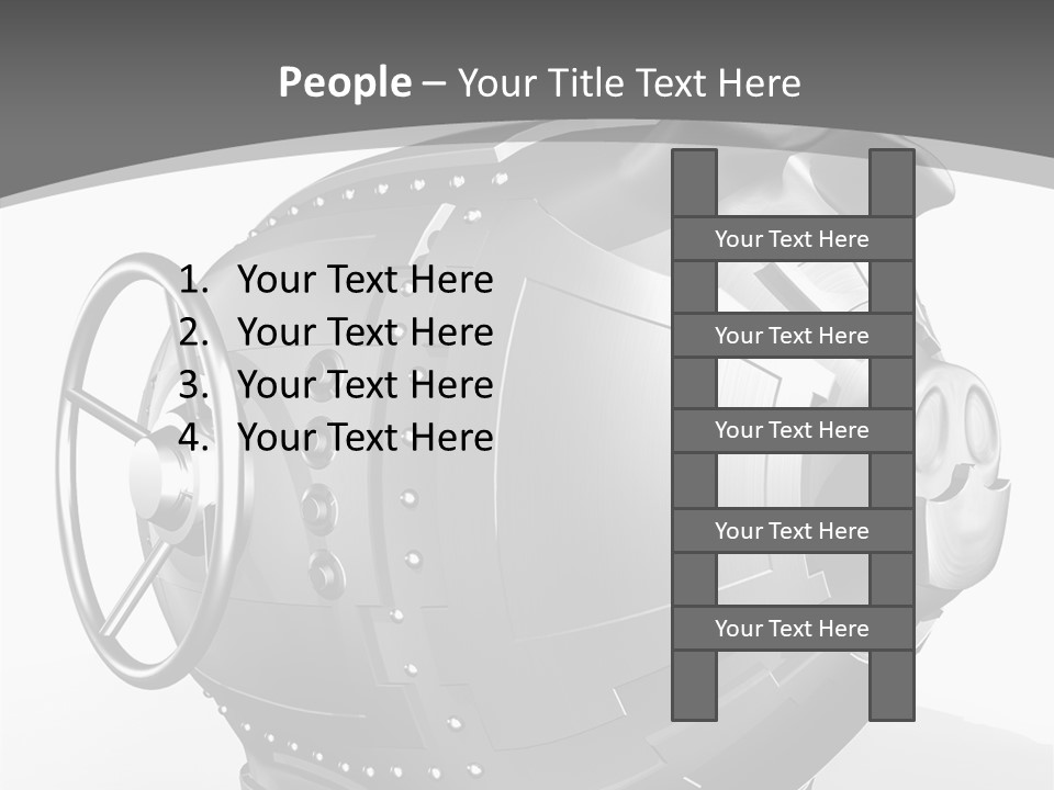 Finance Money Toy PowerPoint Template