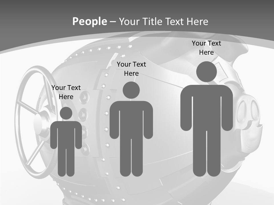 Finance Money Toy PowerPoint Template