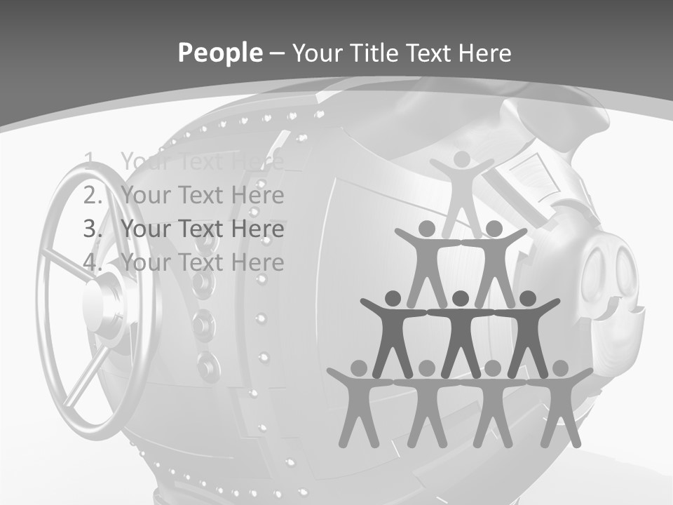 Finance Money Toy PowerPoint Template