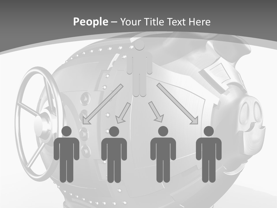 Finance Money Toy PowerPoint Template