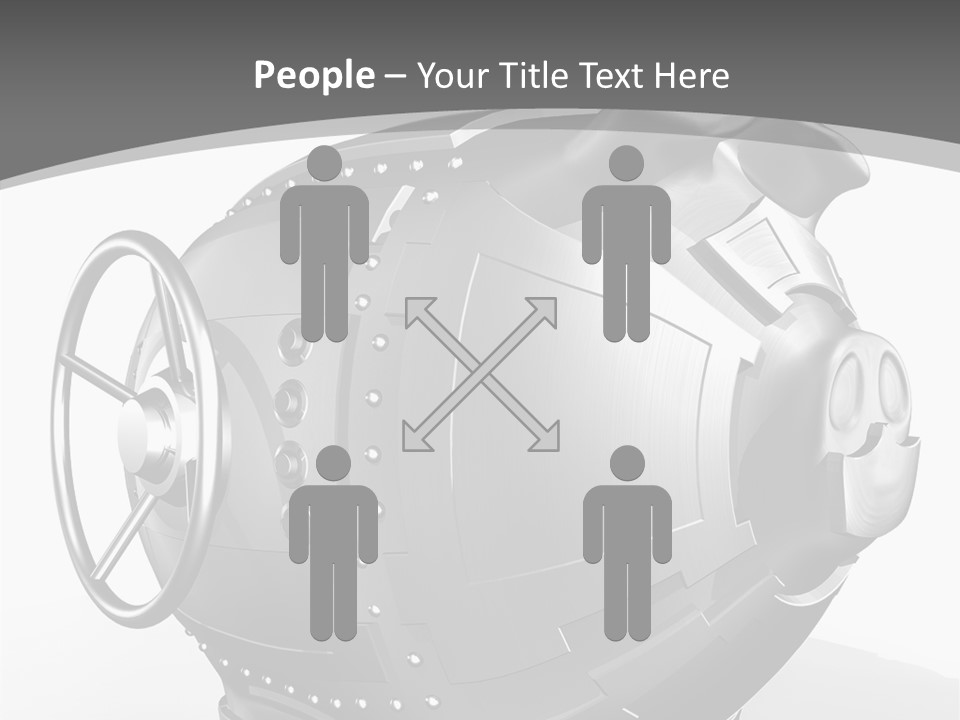 Finance Money Toy PowerPoint Template