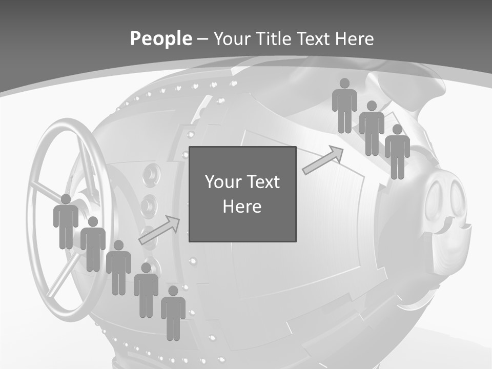 Finance Money Toy PowerPoint Template