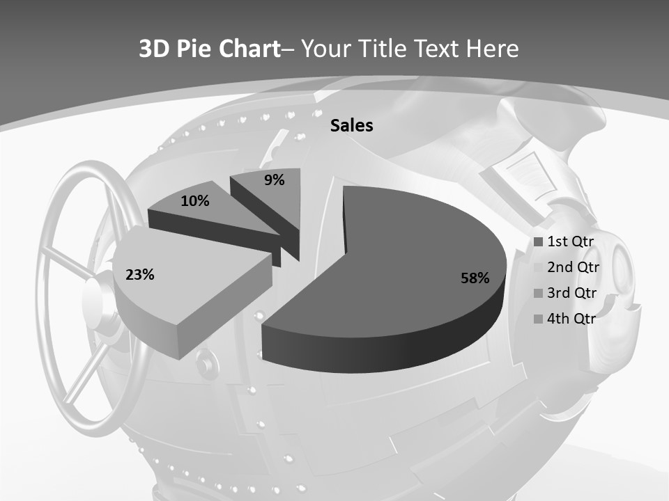 Finance Money Toy PowerPoint Template