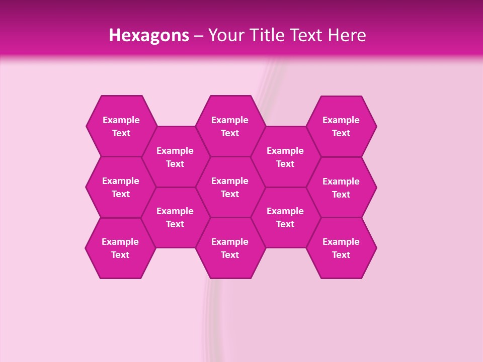 Satin Pink Crease PowerPoint Template
