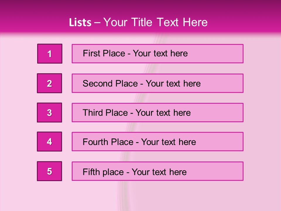 Satin Pink Crease PowerPoint Template