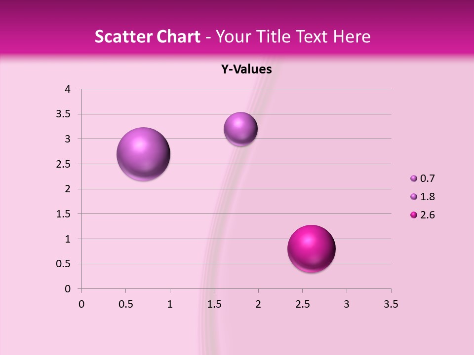 Satin Pink Crease PowerPoint Template