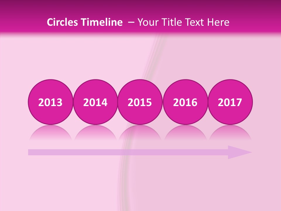 Satin Pink Crease PowerPoint Template