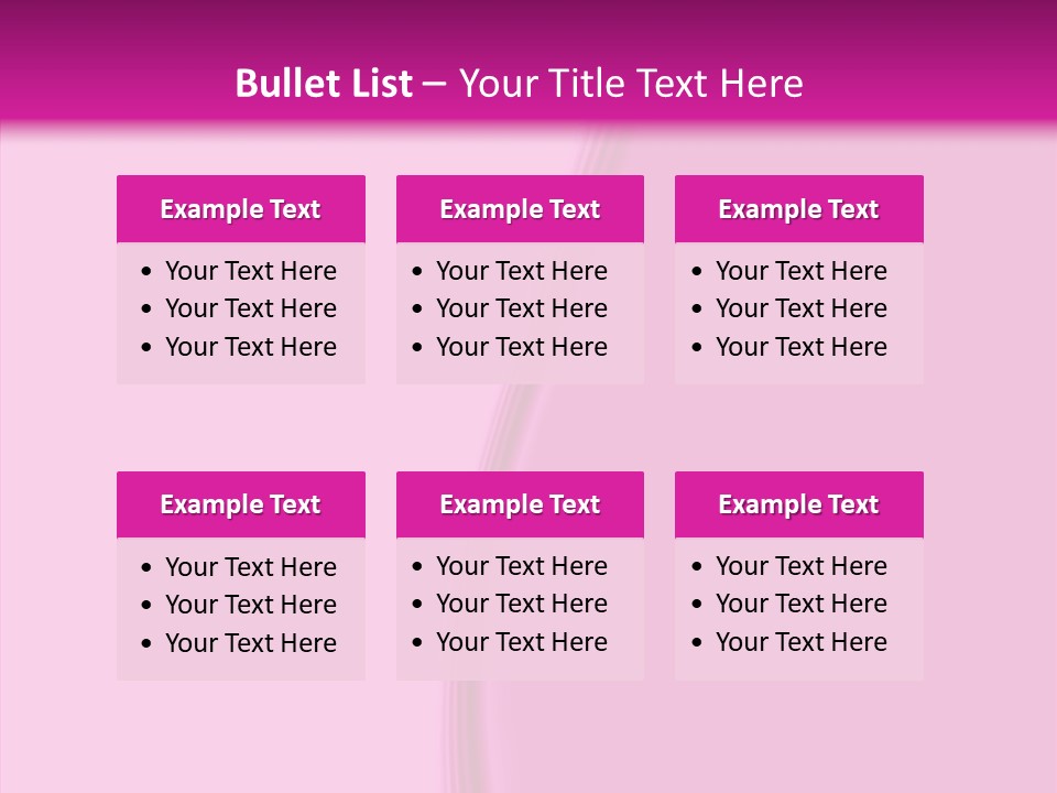 Satin Pink Crease PowerPoint Template