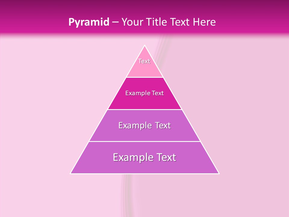 Satin Pink Crease PowerPoint Template