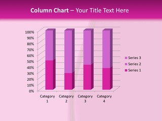 Satin Pink Crease PowerPoint Template
