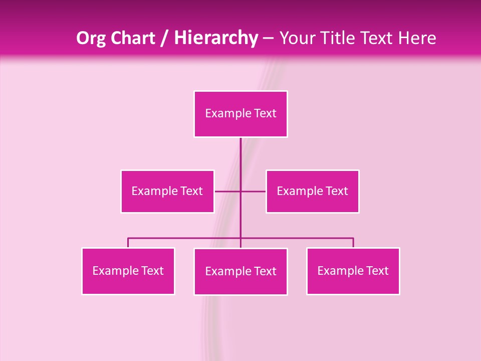 Satin Pink Crease PowerPoint Template