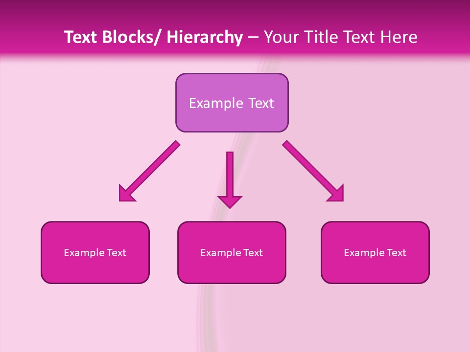 Satin Pink Crease PowerPoint Template