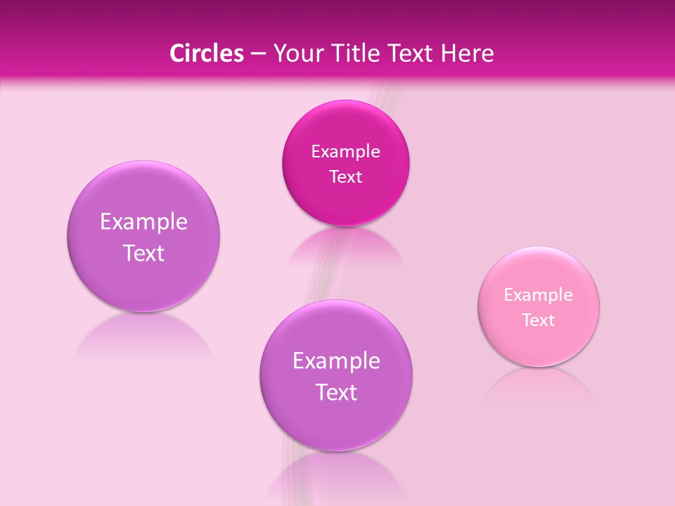 Satin Pink Crease PowerPoint Template
