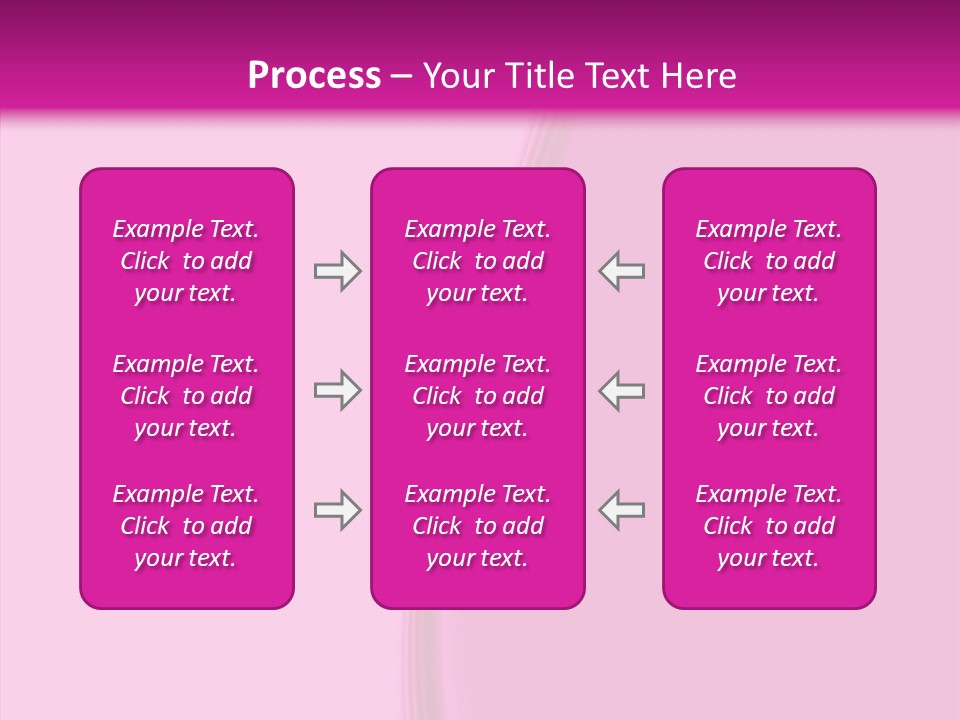 Satin Pink Crease PowerPoint Template
