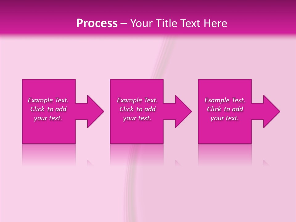 Satin Pink Crease PowerPoint Template