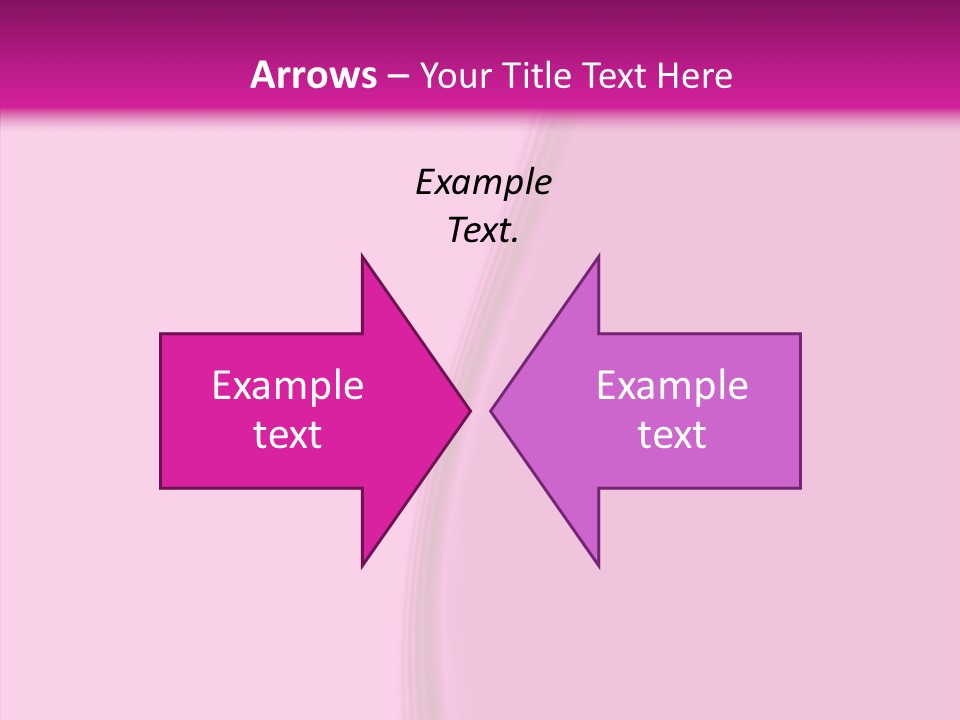 Satin Pink Crease PowerPoint Template