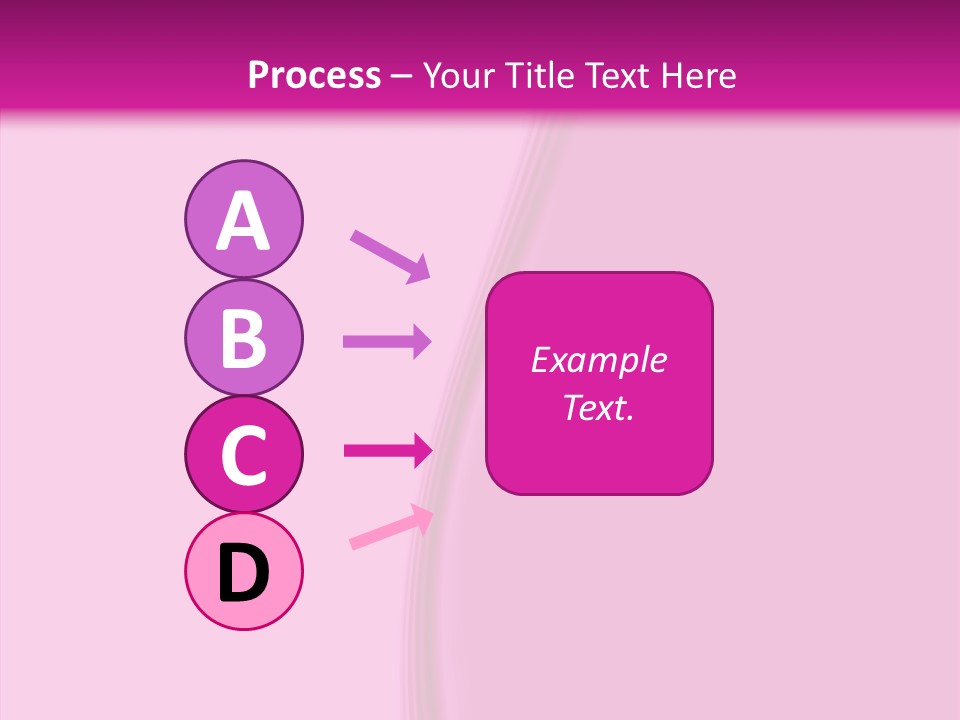 Satin Pink Crease PowerPoint Template