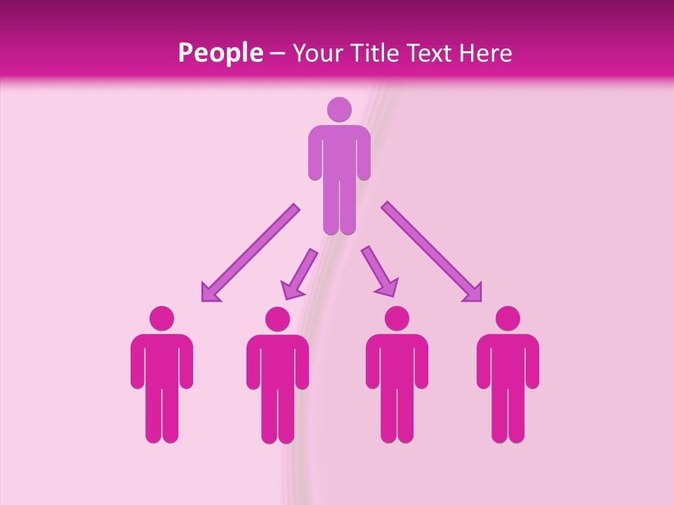 Satin Pink Crease PowerPoint Template