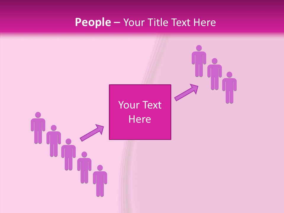 Satin Pink Crease PowerPoint Template