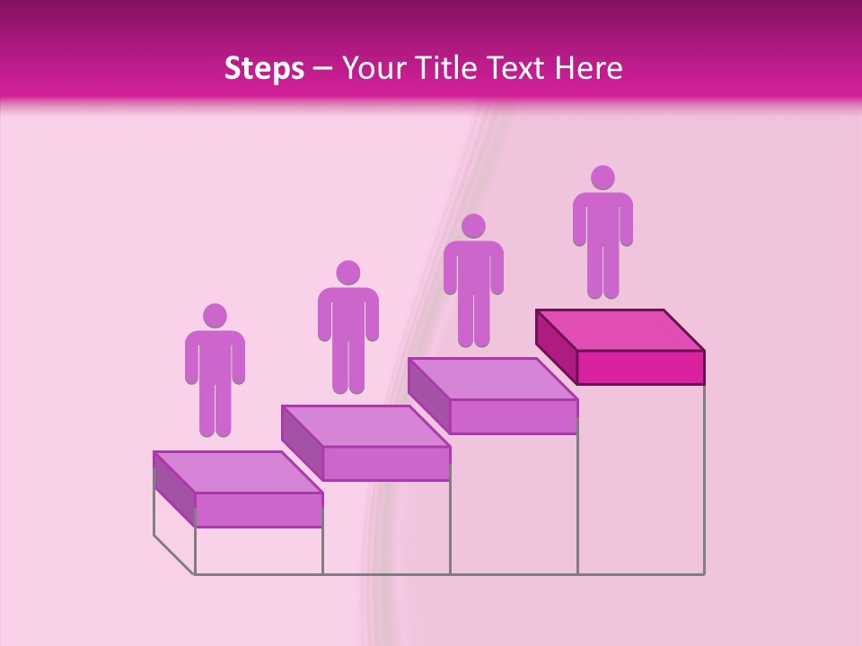Satin Pink Crease PowerPoint Template