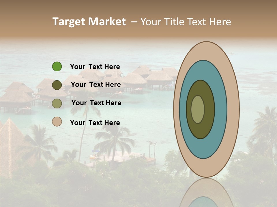 French Polynesia Lagoon PowerPoint Template