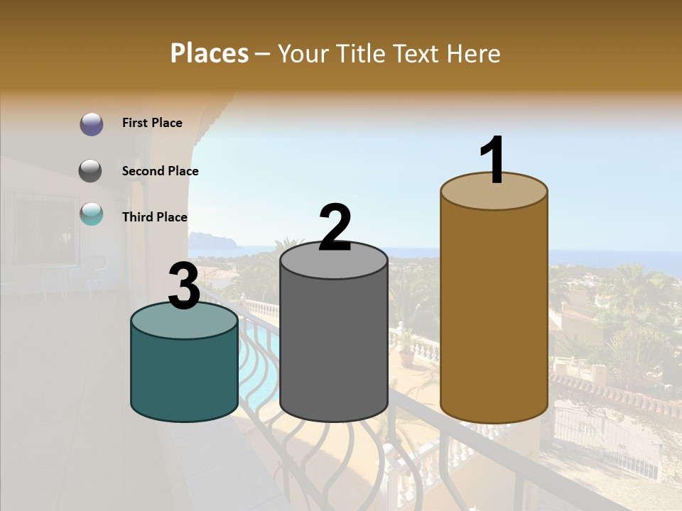 Transparent House Texture PowerPoint Template