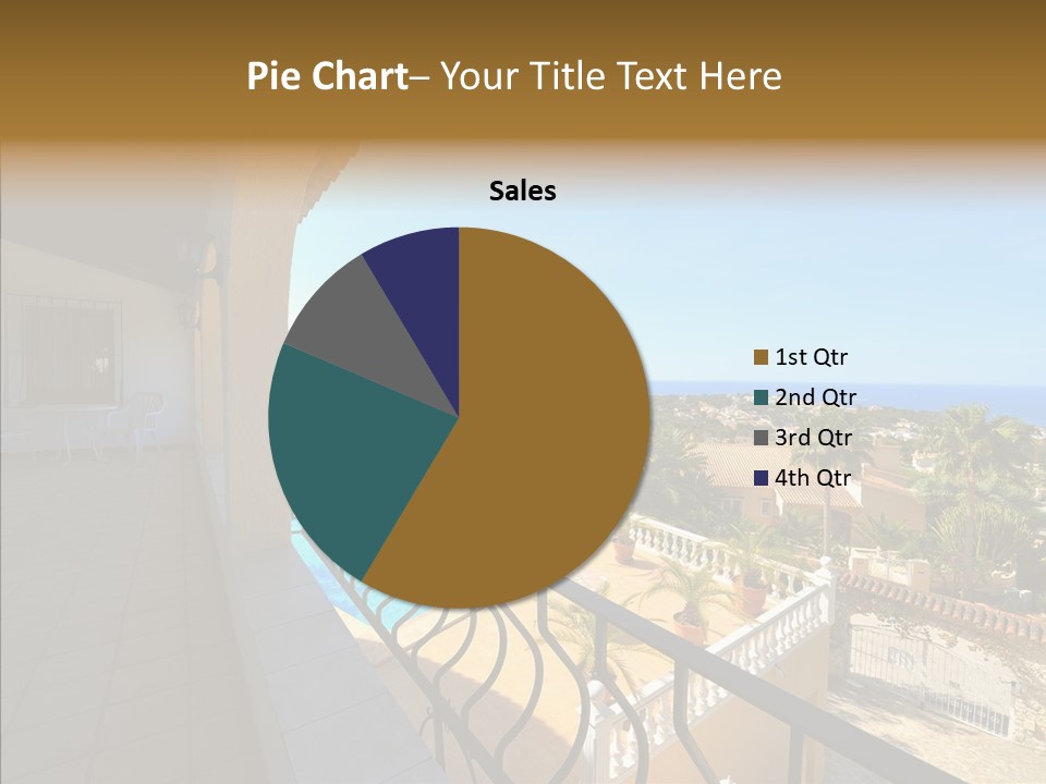 Transparent House Texture PowerPoint Template