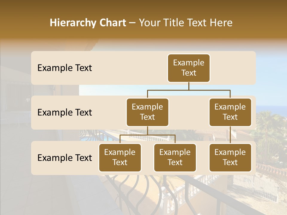 Transparent House Texture PowerPoint Template