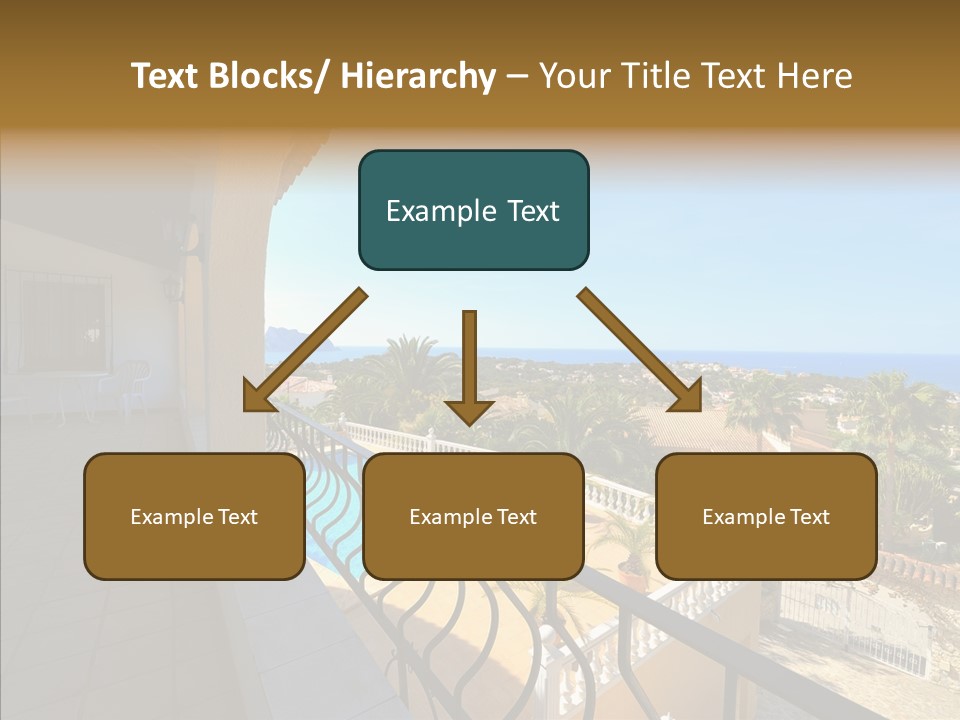 Transparent House Texture PowerPoint Template