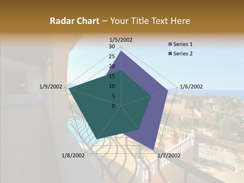 Transparent House Texture PowerPoint Template